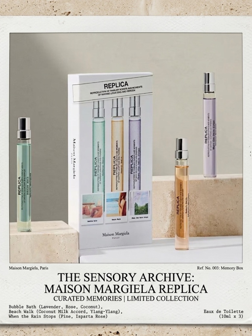 Maison Margiela REPLICA Discovery Set Beach Walk Bubble Bath When the Rain Stops - Picture 5 of 7